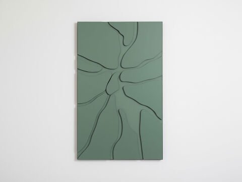 Mint Yeşil Ahşap Duvar Tablo | Lazer Kesim