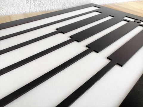 Piano – Müzik Temalı Siyah Beyaz MDF Ahşap Katmanlı Duvar Tablosu | Lazer Kesim