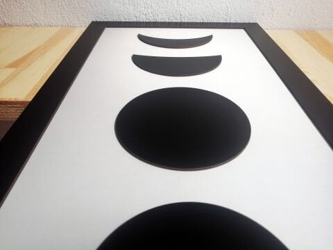 Cosmos – Ay Döngüsü MDF Ahşap Katmanlı Duvar Tablosu | Lazer Kesim