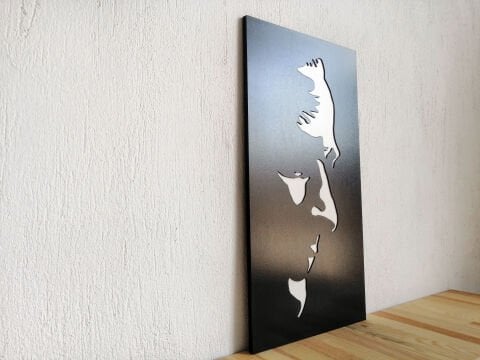 Atatürk Portresi  –  Duvarda Ölümsüz Bir İz MDF Ahşap Katmanlı Duvar Tablosu | Lazer Kesim