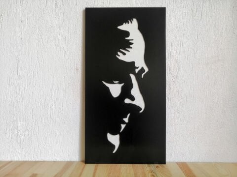 Atatürk Portresi  –  Duvarda Ölümsüz Bir İz MDF Ahşap Katmanlı Duvar Tablosu | Lazer Kesim