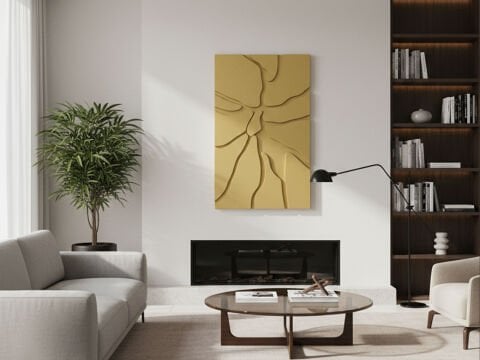 Midas Altın Ahşap Duvar Tablo | Lazer Kesim